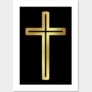 Golden Cross logo Posters and Art